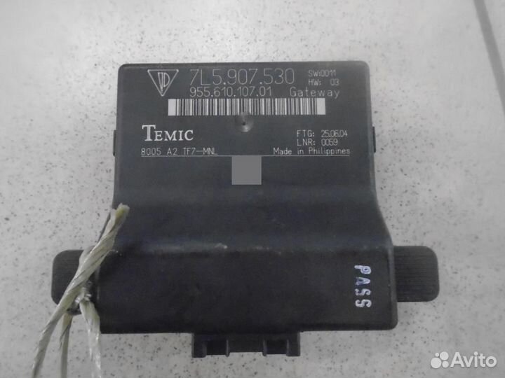 Блок комфорта Porsche Cayenne 2002-2010