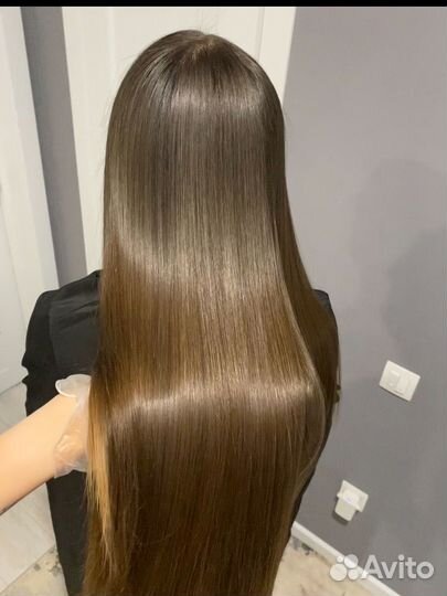 Кератиновое выпрямление ботокс