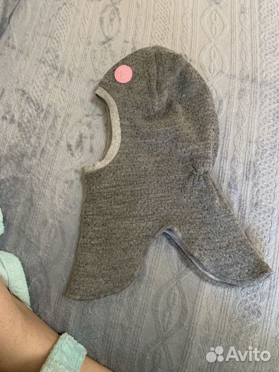 Шапка шлем 56 для девочки