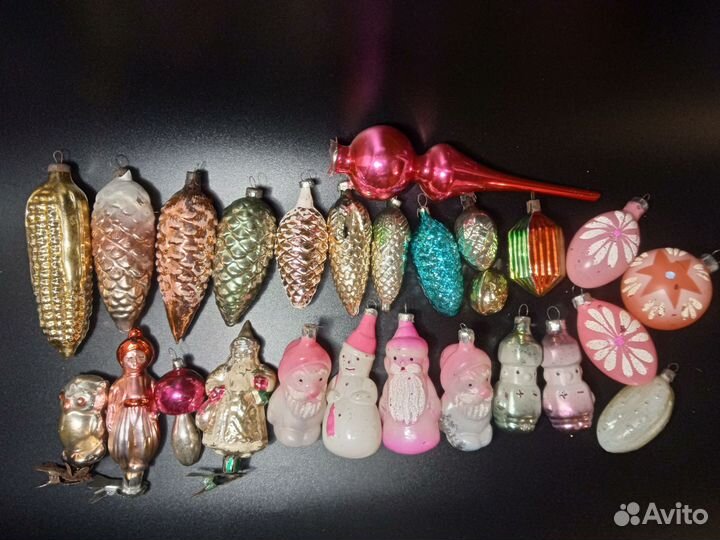 Елочные игрушки СССР