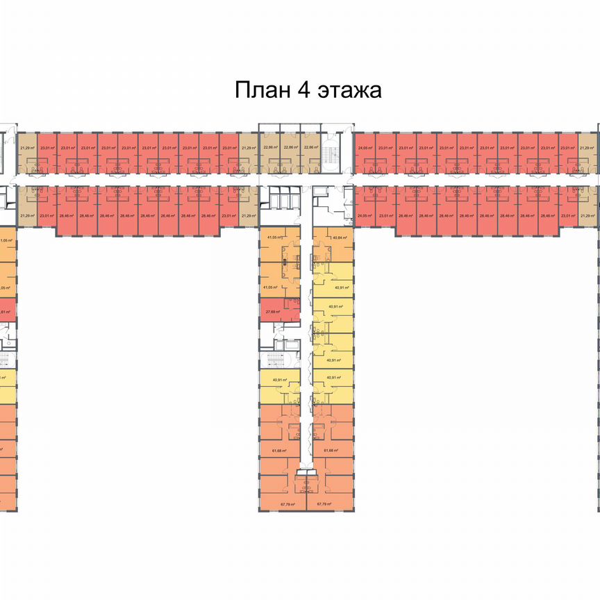 Апартаменты-студия, 28,5 м², 10/24 эт.