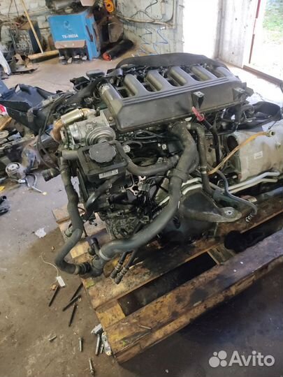 Контрактный двигатель 306d2 дизель bmw x5 e53