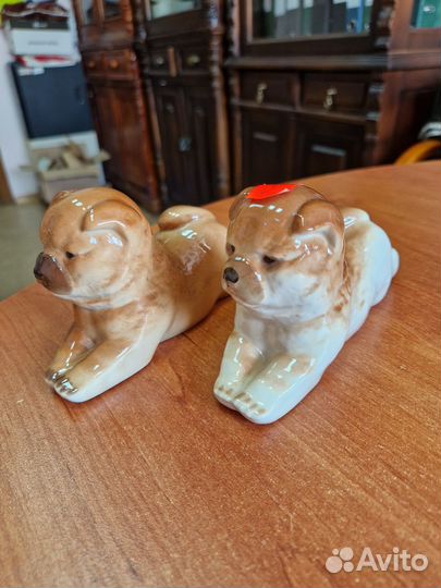 Фарфоровые статуэтки животных