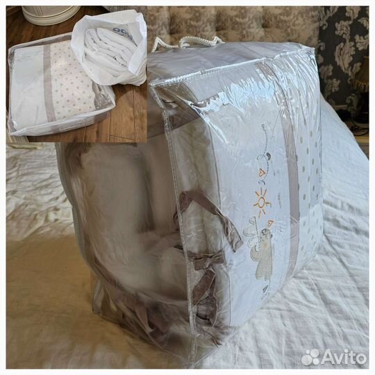 Белье FunnaBaby 5 предметов+сменный набор 120/60