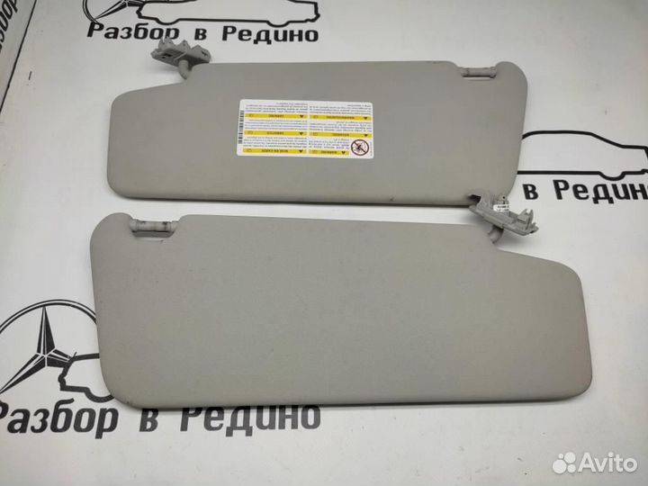 Козырьки w204 C-class 271.820 05.2011