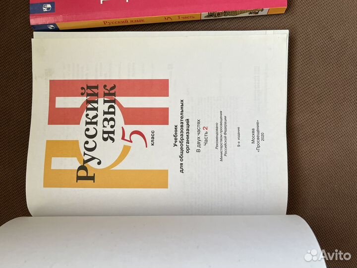 Учебники по русскому языку за 5 класс Рыбченкова