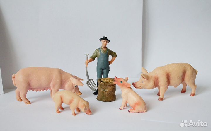 Фигурки домашних животных набор