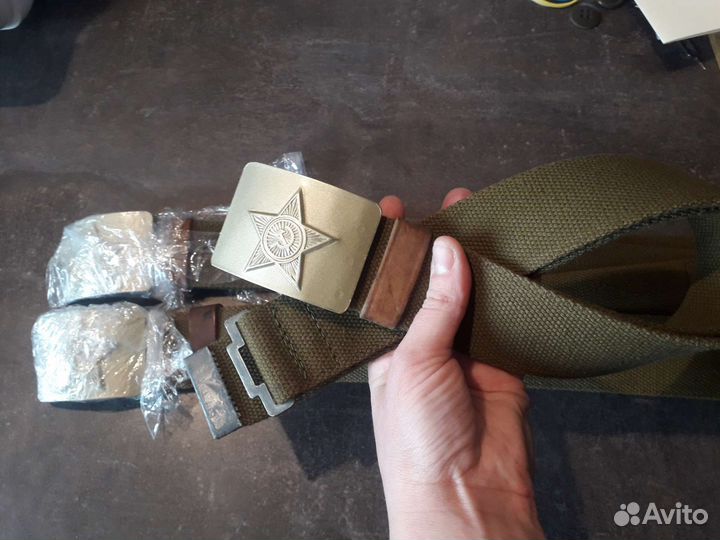 Ремень военный солдатский са со звездой