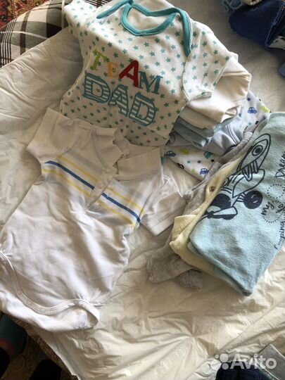 Детские вещи пакетом от 0 до 1,6 для мальчика