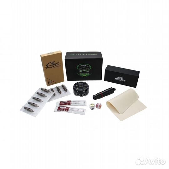 Готовый тату набор с машинкой Javelin