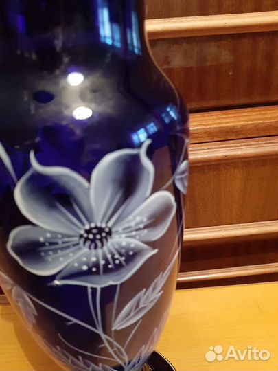 Ваза для цветов богемия