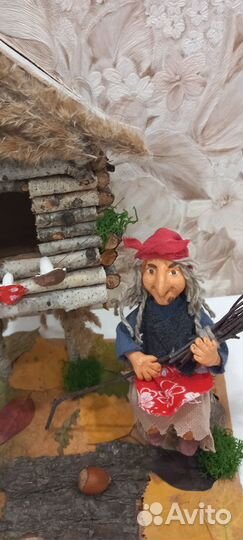 Поделки в детский сад, школу Баба яга