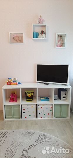 Детская кровать шкаф полочки тумбы 8 предметов