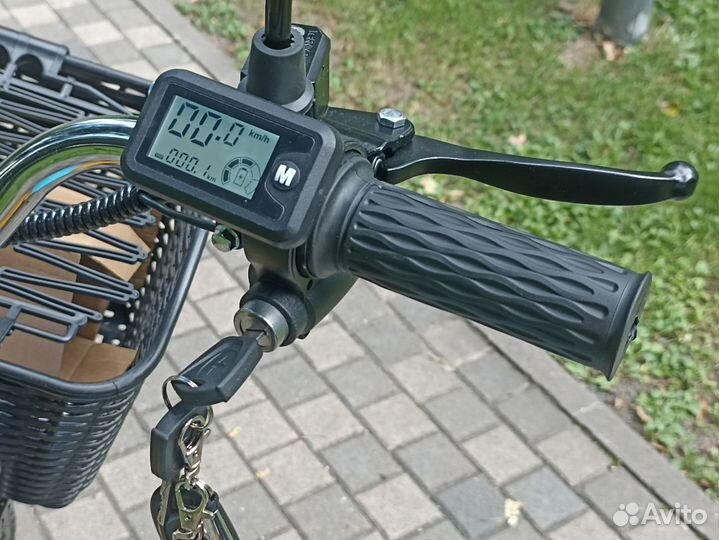 Электровелосипед Колхозник двухподвес 18