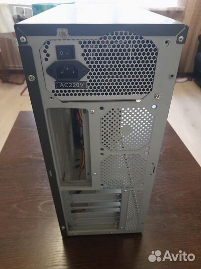 Корпус для пк с dvdrw (+бп 450Вт нерабочий)