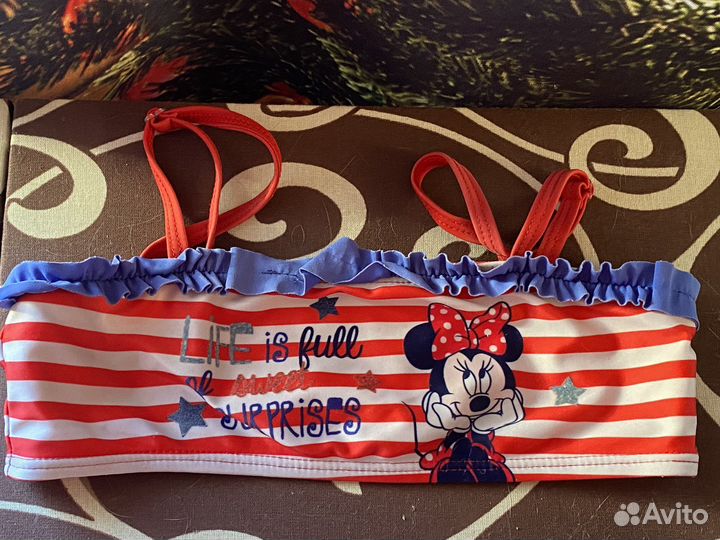 Купальник для девочки рост примерно 116-122