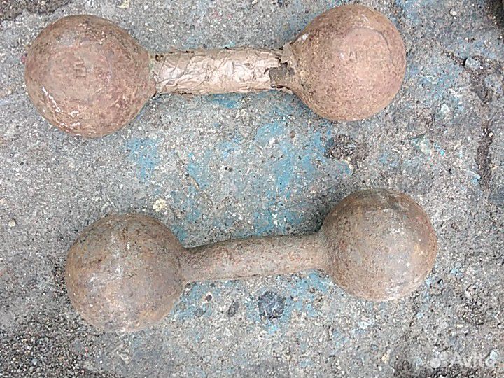 Гантели по 3,5кг обмен на кислородный баллон