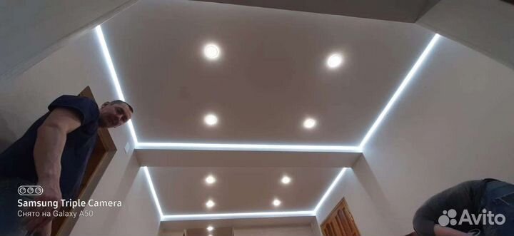 Натяжные потолки