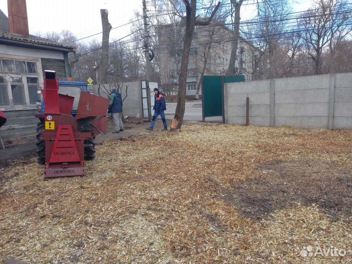 Щепа#Мульча (для декора и от сорняков)