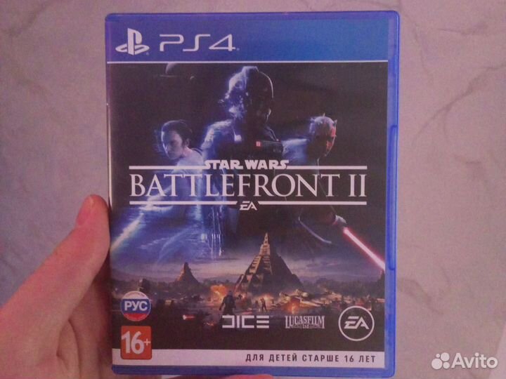 Star wars battlefront 2 ps4 диск
