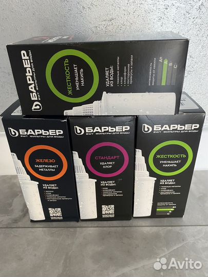 Фильтр/кассеты для воды барьер