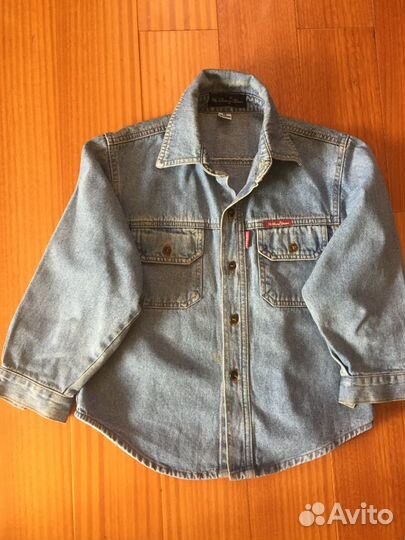 Рубашка джинсовая пр-во Корея