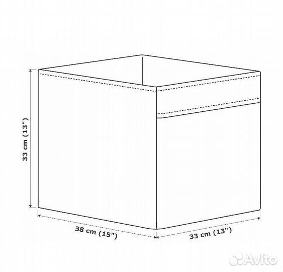 Коробка Икеа Дрена