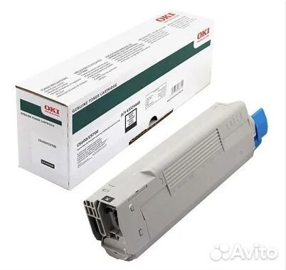 Тонер-картридж черный Oki 43324440 43324408