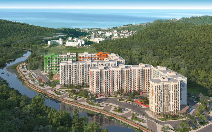 Апартаменты-студия, 22,8 м², 8/12 эт.