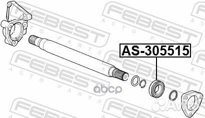 Подшипник полуоси AS-305515 Febest