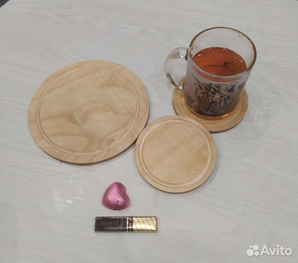 Подстаканник, подставка под горячее, доска