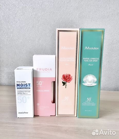 Солнцезащитные средства SPF Корея