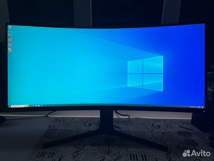 Монитор xaomi Mi Curved Gaming 34 144гц 4K