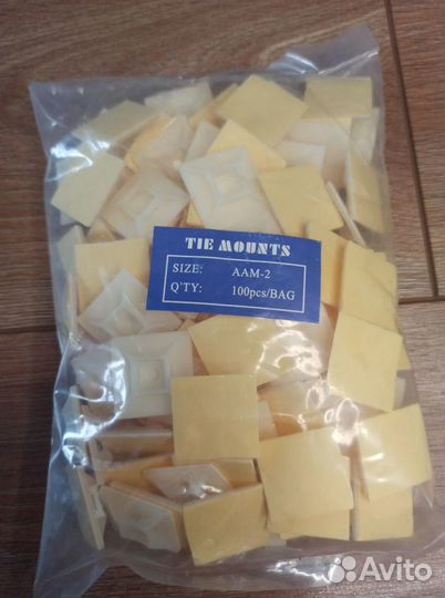 Нейлоновые крепления для стяжек AAM2 100 штук