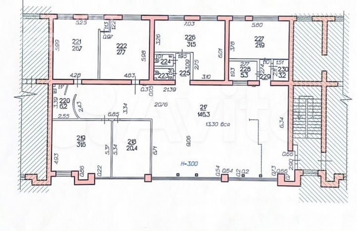 Продам офисное помещение, 334 м²