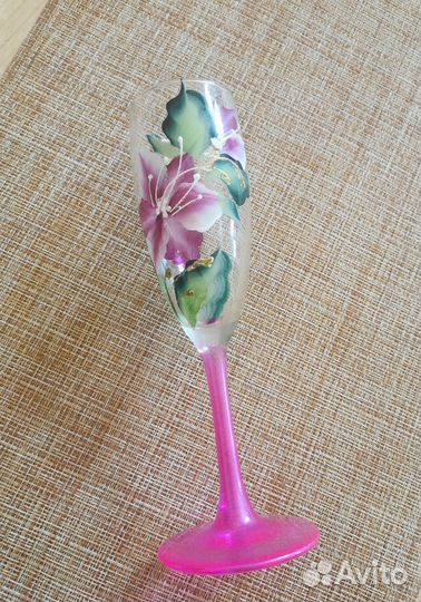 Фужеры с рисунком