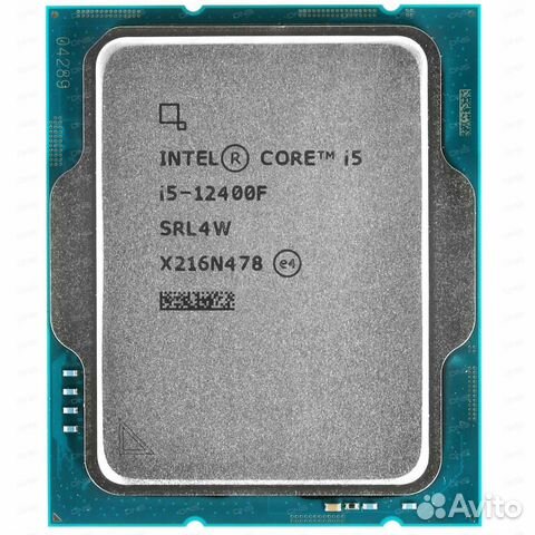 Процессор intel core i5 12400f