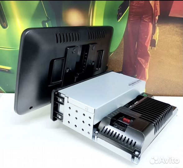 Магнитола 1 din android 4/64 10 дюймов