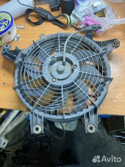 Вентилятор кондиционера с диффузором Kia Joice