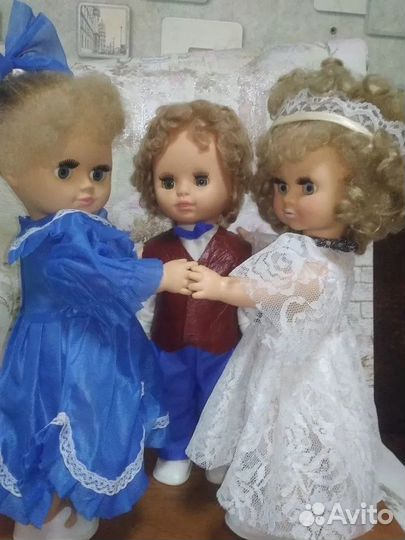 Кукла Димка Весна и его подружки, СССР, лот