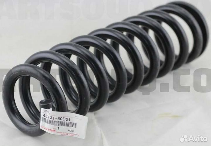 Пружина Toyota Land Cruiser 1urfe