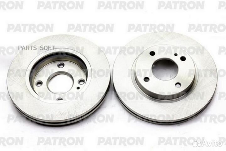 Patron PBD1704 Диск тормозной передн. ford fiesta