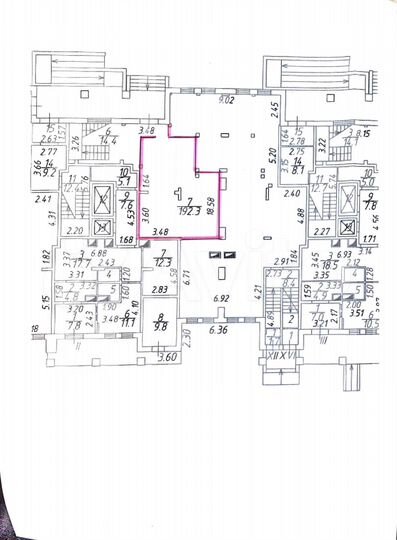 Торговая площадь, 58 м²