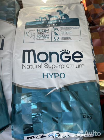 Корм для собак Monge и Gemon