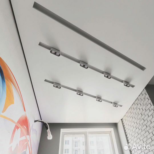 Профиль нс 80 FerGipps (ниша для спотов)