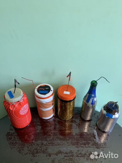 Высоковольтные конденсаторы Лейденские банки