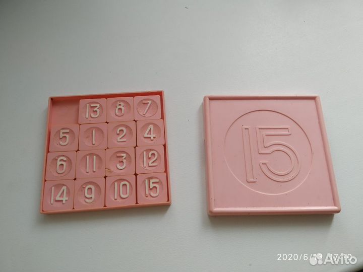 Игра пятнашки СССР