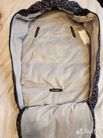 Конверт armani черный флисовый