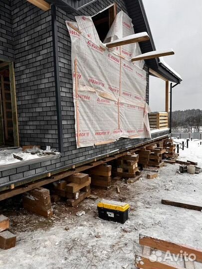 Подъем домов / ремонт фундамента / замена венцов