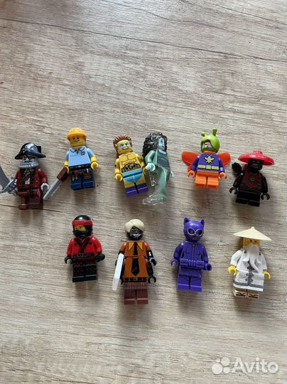 Lego минифигурки разные серии
